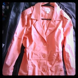 Christopher&Banks beautiful coral Jacket